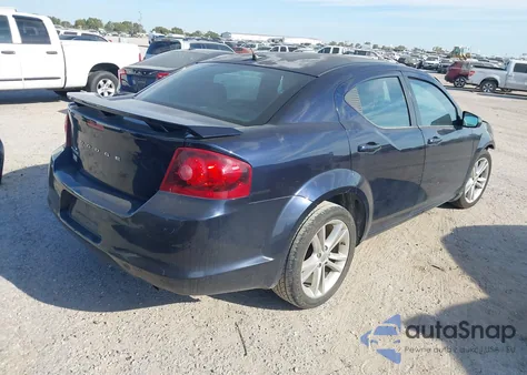 2012 Dodge Avenger Se V6 from USA, damaged, VIN 1C3CDZAG0CN312185